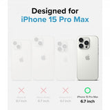 Ringke iPhone 15 Pro Max Deksel Fusion Design Jeju