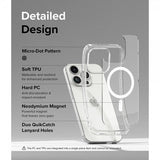 Ringke iPhone 15 Pro Max Deksel Fusion Magnetic Clear