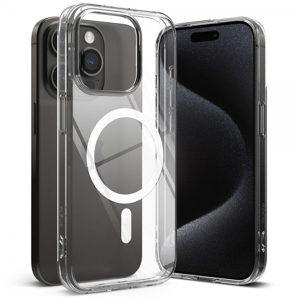Ringke iPhone 15 Pro Max Deksel Fusion Magnetic Clear
