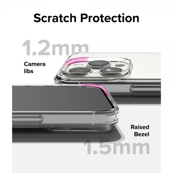Ringke iPhone 15 Pro Max Deksel Fusion Matte Clear