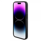 Guess iPhone 15 Pro Max Deksel G Cube Grip Stand Svart