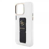 Guess iPhone 15 Pro Max Deksel Grip Stand Clear Transparent