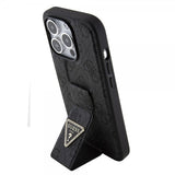 Guess iPhone 15 Pro Max Deksel Grip Stand Function Svart