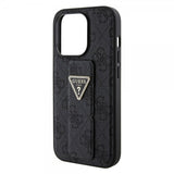 Guess iPhone 15 Pro Max Deksel Grip Stand Function Svart