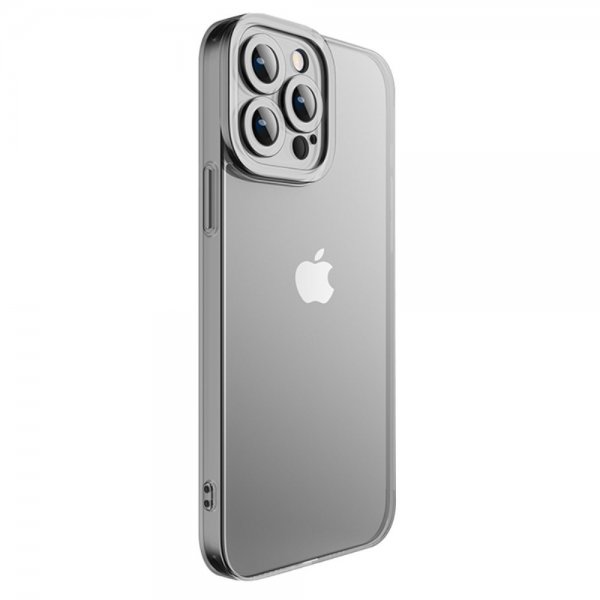 X-Level iPhone 15 Pro Max Deksel Herdet glass Svart