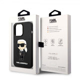 Karl Lagerfeld iPhone 15 Pro Max Deksel Ikonik NFT Svart