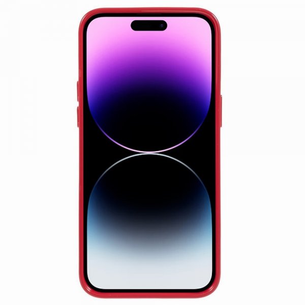 Mercury iPhone 15 Pro Max Deksel Jelly Glitter Magenta