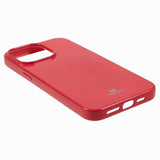 Mercury iPhone 15 Pro Max Deksel Jelly Glitter Magenta