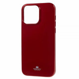Mercury iPhone 15 Pro Max Deksel Jelly Glitter Rød