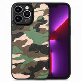 iPhone 15 Pro Max Deksel Kamuflasje Grønn
