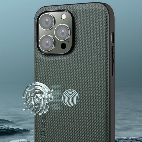X-Level iPhone 15 Pro Max Deksel Kevlar II Series Grå