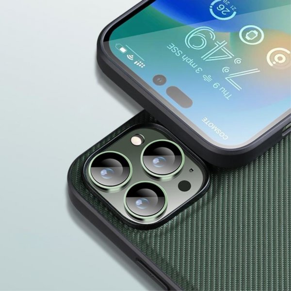 X-Level iPhone 15 Pro Max Deksel Kevlar II Series Svart