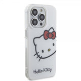 Hello Kitty iPhone 15 Pro Max Deksel Kitty Logo Hvit