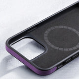 X-Level iPhone 15 Pro Max Deksel Kunstlæder MagSafe Blå