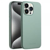 Qialino iPhone 15 Pro Max Deksel Kunstlæder MagSafe Grønn
