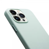 Qialino iPhone 15 Pro Max Deksel Kunstlæder MagSafe Grønn
