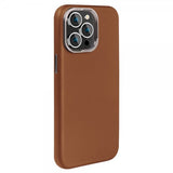 X-Level iPhone 15 Pro Max Deksel Skinntekstur MagSafe Brun