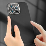 X-Level iPhone 15 Pro Deksel Skinntekstur MagSafe Brun