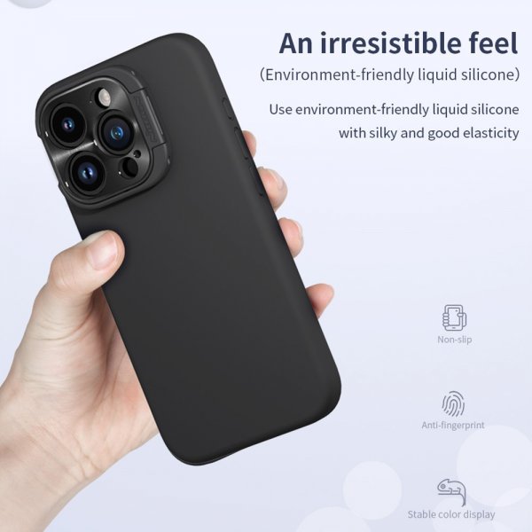 Nillkin iPhone 15 Pro Max Deksel LensWing MagSafe Grønn