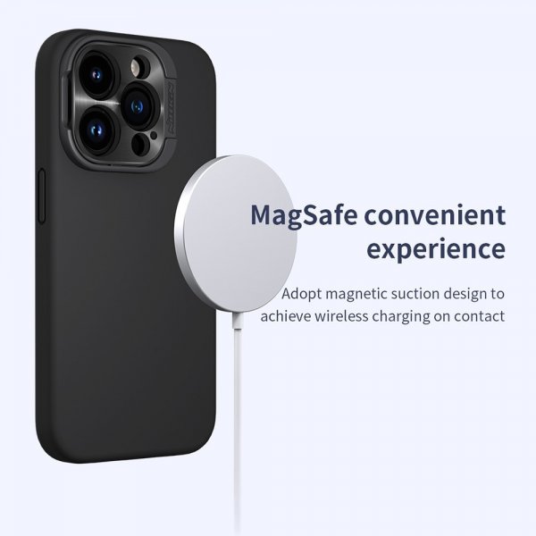 Nillkin iPhone 15 Pro Max Deksel LensWing MagSafe Lilla