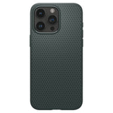 Spigen iPhone 15 Pro Max Deksel Liquid Air Abyss Green