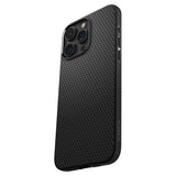 Spigen iPhone 15 Pro Max Deksel Liquid Air Matte Black
