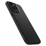 Spigen iPhone 15 Pro Max Deksel Liquid Air Matte Black
