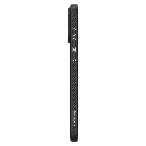 Spigen iPhone 15 Pro Max Deksel Liquid Air Matte Black