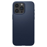 Spigen iPhone 15 Pro Max Deksel Liquid Air Navy Blue