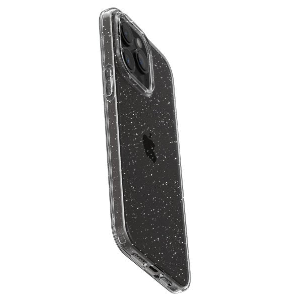 Spigen iPhone 15 Pro Max Deksel Liquid Crystal Glitter Crystal Quartz