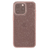 Spigen iPhone 15 Pro Max Deksel Liquid Crystal Glitter Rose Quartz