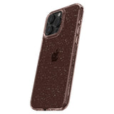 Spigen iPhone 15 Pro Max Deksel Liquid Crystal Glitter Rose Quartz