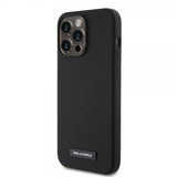 Karl Lagerfeld iPhone 15 Pro Max Deksel Liquid Silicone MagSafe Svart