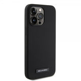 Karl Lagerfeld iPhone 15 Pro Max Deksel Liquid Silicone MagSafe Svart