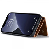 Dg.Ming iPhone 15 Pro Max Deksel M1 Series Avtakbart Kortholder Brun