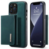 Dg.Ming iPhone 15 Pro Max Deksel M1 Series Avtakbart Kortholder Grønn