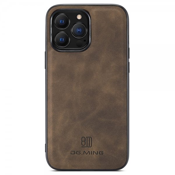 Dg.Ming iPhone 15 Pro Max Deksel M1 Series Avtakbart Kortholder Kaffe