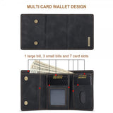 Dg.Ming iPhone 15 Pro Max Deksel M1 Series Avtakbart Kortholder Svart