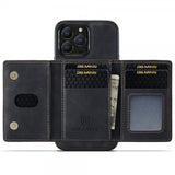Dg.Ming iPhone 15 Pro Max Deksel M2 Series Avtakbart Kortholder Svart