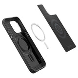 Spigen iPhone 15 Pro Max Deksel Mag Armor MagFit Matte Black