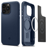 Spigen iPhone 15 Pro Max Deksel Mag Armor MagFit Navy Blue