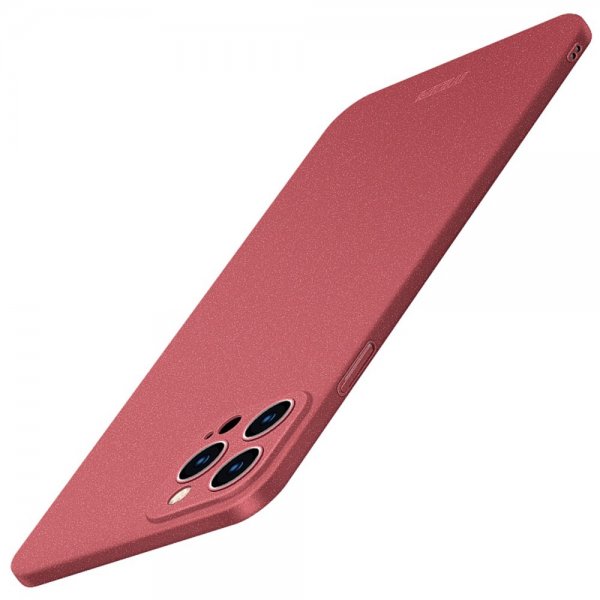 Mofi iPhone 15 Pro Max Deksel Matte Shield Rød