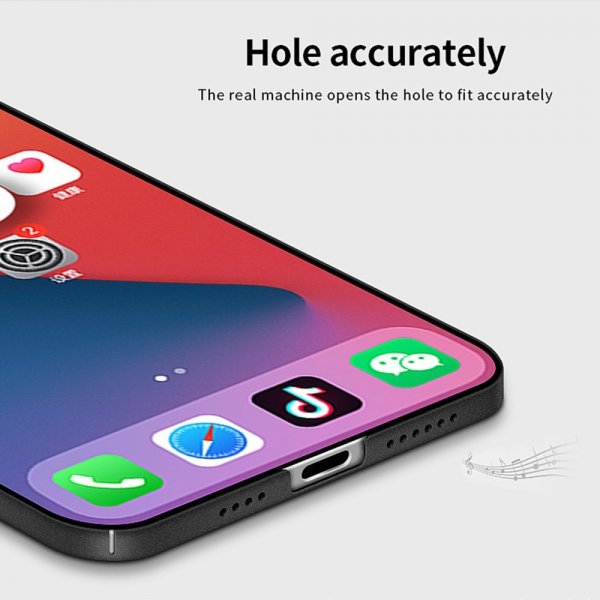 Mofi iPhone 15 Pro Max Deksel Matte Shield Rød