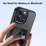 iPhone 15 Pro Max Deksel Innebygd skjerm E Ink Case Svart
