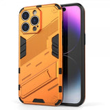 iPhone 15 Pro Max Deksel med Stativ Oransje
