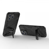iPhone 15 Pro Max Deksel med Stativ Svart