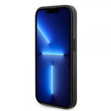 Guess iPhone 15 Pro Max Deksel Metal Logo Strass Svart