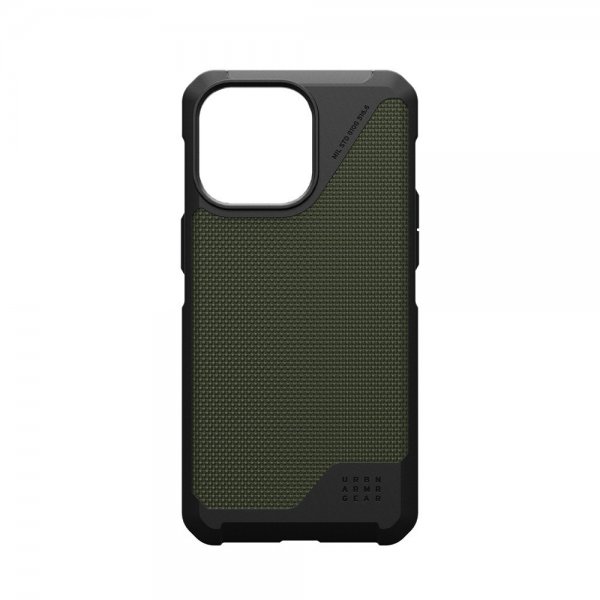 Urban Armor Gear (UAG) iPhone 15 Pro Max Deksel Metropolis LT MagSafe Kevlar Olive