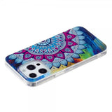 iPhone 15 Pro Max Deksel Motiv Blå Mandala