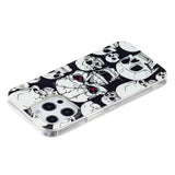 iPhone 15 Pro Max Deksel Motiv Hodeskaller